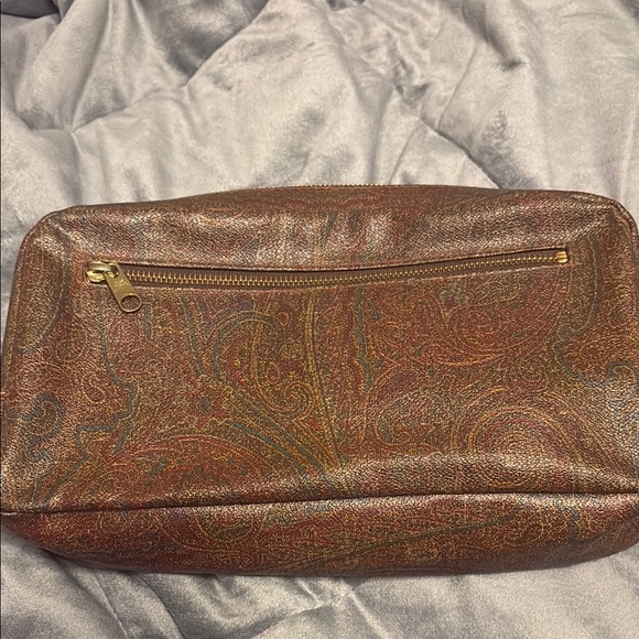 Etro Other - Etro Paisley Clutch with Gold Zipper